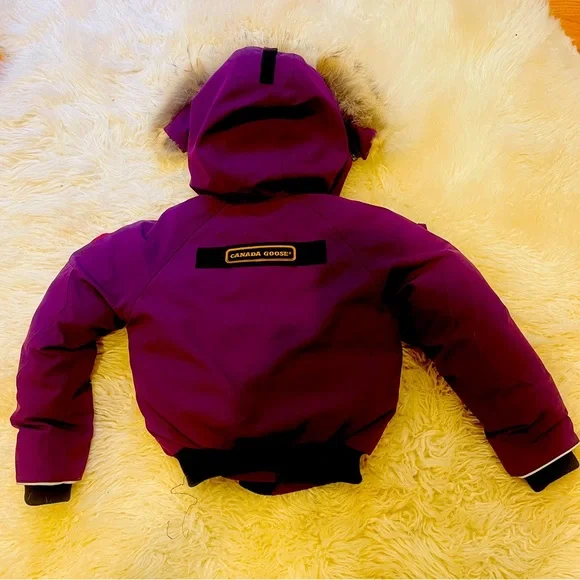 CANADA GOOSE
Unisex Rundle Hooded Bomber Jacket - Little Kid (XS 6) - Picture 2 of 5